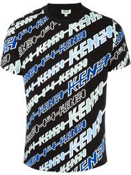 футболка с принтом логотипа Kenzo