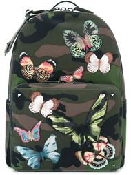 рюкзак с вышитыми бабочками Valentino Garavani