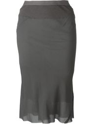 pleated back skirt Rick Owens