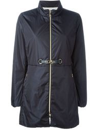 hook detail padded coat Fay