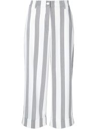 striped cropped trousers Shades Of Grey By Micah Cohen