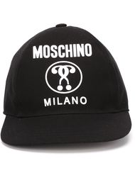 question mark print cap  Moschino