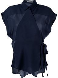 рубашка с запахом  T By Alexander Wang