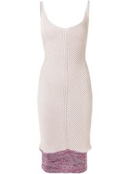 трикотажное платье на тонких лямках Maison Margiela