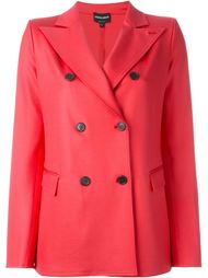 double breasted wide set blazer Giorgio Armani