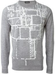 printed jumper John Smedley