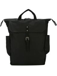 'Ashley Waxy Utility Rucksack' zip up backpack Ally Capellino