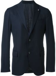 jacquard single breasted blazer Lardini