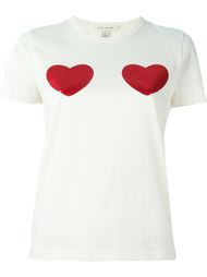 футболка с сердцами Marc Jacobs