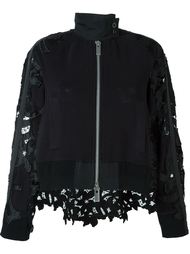 куртка с перфорированным дизайном  Sacai