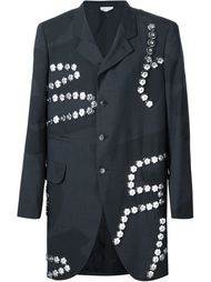 'Graffiti' embellished coat Comme Des Garçons Homme Plus