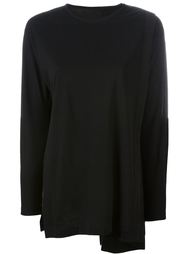 round neck draped  jumper Yohji Yamamoto