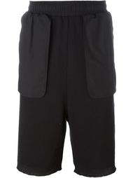 oversized pocket ribbed shorts  Damir Doma