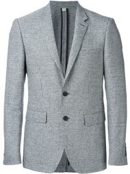 single breasted slim fit blazer Burberry London