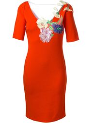 floral embroidery dress Blumarine