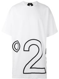 футболка с крупным логотипом Nº21