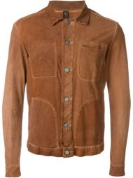 pocket trim detail button up jacket Giorgio Brato