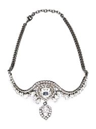 Swarovski crystal pendant headband Emanuele Bicocchi