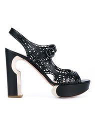 mirror heel platform sandals Nicholas Kirkwood