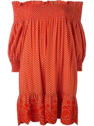 мини-платье с открытыми плечами Tory Burch