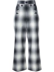 checked pallazo pants Marc Jacobs