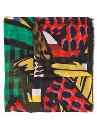 paint print scarf Stella McCartney