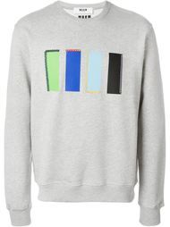 stitch detail sweatshirt  MSGM