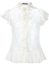 lace blouse Alexander McQueen