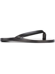 textured trim flip flops Juun.J