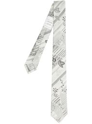 floral jacquard tie Thom Browne