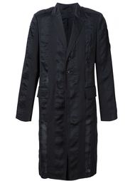 пальто с полосатыми панелями Ann Demeulemeester