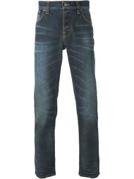 выбеленные джинсы  Nudie Jeans Co