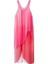 плиссированное платье  Stella McCartney