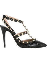 туфли 'Rockstud Noir' Valentino Garavani