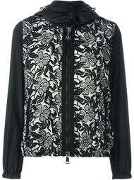 floral embroidered puffer jacket Moncler