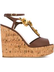 'Nancy' wedge sandals Giuseppe Zanotti Design