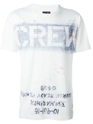 футболка с графическим принтом Armani Jeans