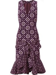 floral print ruffle dress Holly Fulton