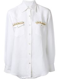 рубашка 'Thelma' с декорированными карманами Forte Couture