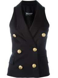 double breasted waistcoat Balmain