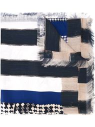 шарф с комбинированным принтом Pierre-Louis Mascia