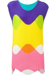 wave hem top Issey Miyake