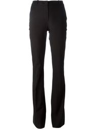 high rise pleated flared trousers Roberto Capucci