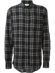 классическая рубашка в клетку Saint Laurent