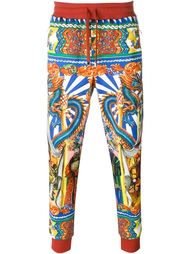 брюки с принтом  Dolce &amp;amp; Gabbana