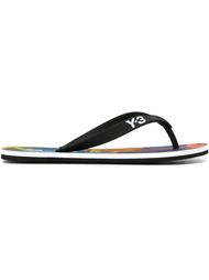 вьетнамки с абстрактным принтом  Y-3