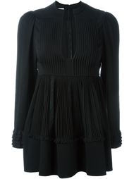 плиссированная блузка Valentino