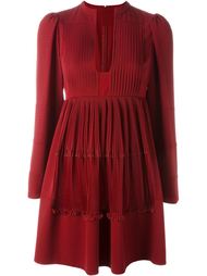 плиссированное платье А-силуэта Valentino