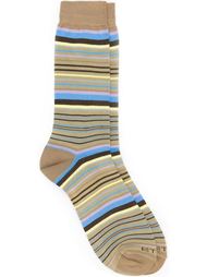 striped mid-calf socks Etro