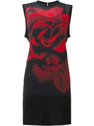 платье с принтом розы McQ Alexander McQueen